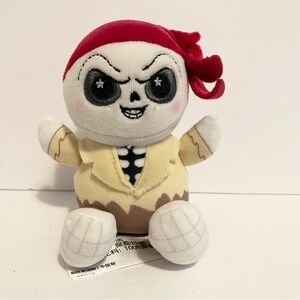 Disney Parks Wishables Plush Pirates Of The Caribbean Skeleton Pirate Helmsman